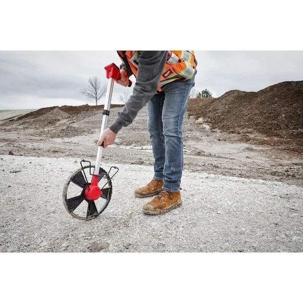 Digital Measuring Wheel with Backlit Screen and One Hand Control
