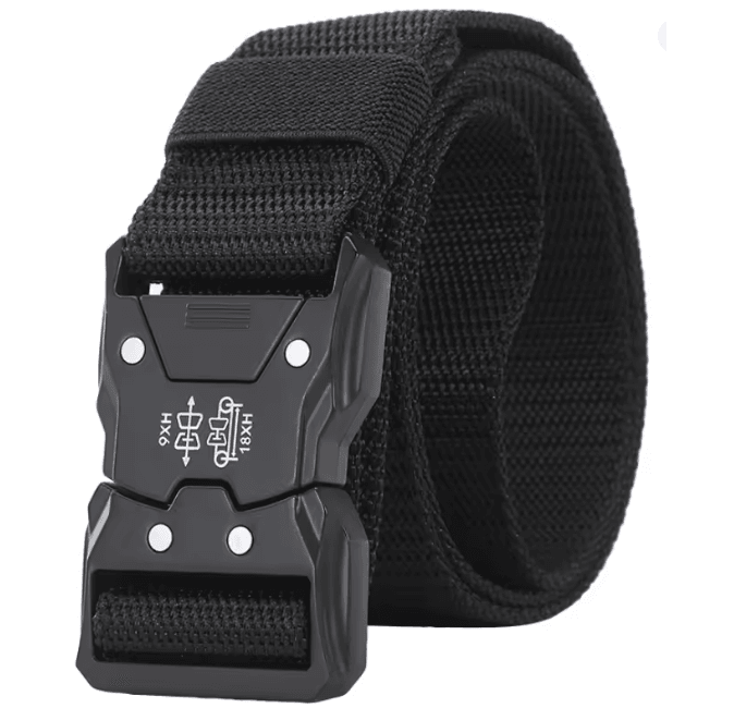 Mens Tactical Belt Adjustable Durable Outdoor Work and Sports Belt