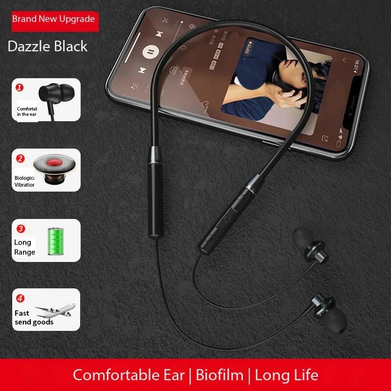 Ergonomic Kinetic Neckband Wireless Audio Interface