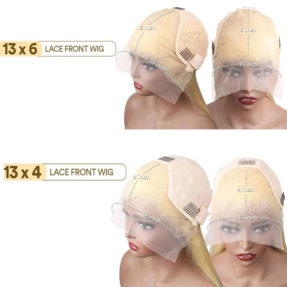 Elite 250 Density Blonde 613 Human Hair Lace Frontal Series