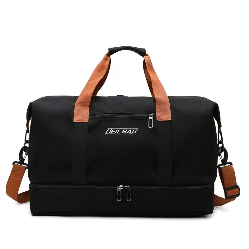 Large Capacity Travel Gym Bag Carry On Weekender Duffel with Shoulder Strap