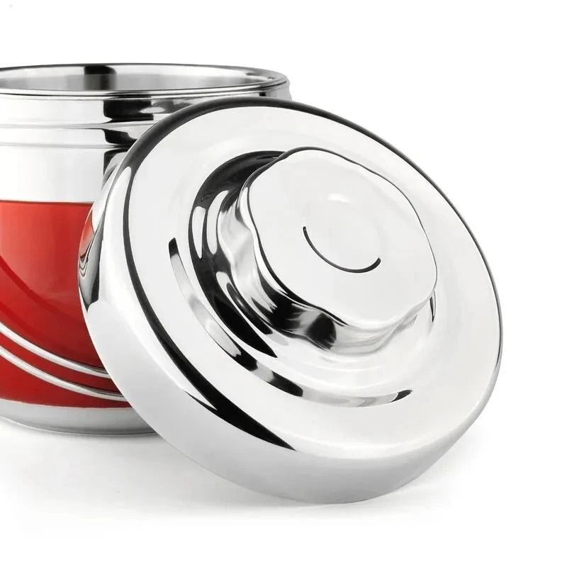 Thermal Food Jar Stainless Steel Soup Thermos with Insulated Bag Leakproof Lunch Container