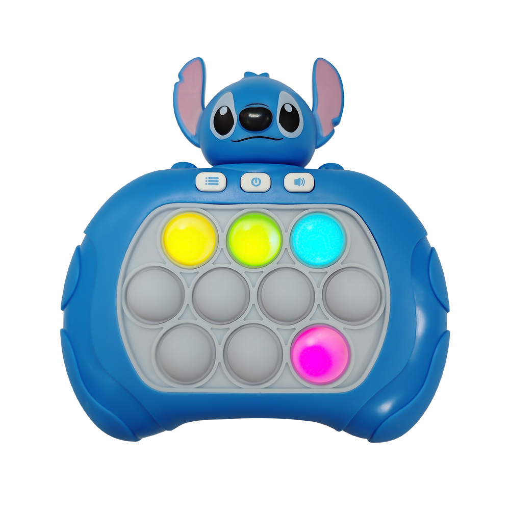 Pikachu Electronic Pop It Game Quick Push Bubble Toy with Lights and Sound