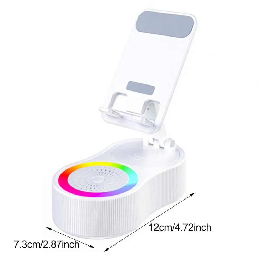 360 Rotatable Phone Stand with Bluetooth Speaker