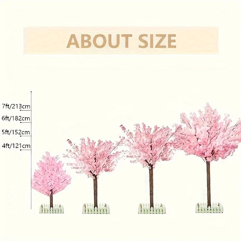 Grand Enchanted Artificial Cherry Blossom Tree
