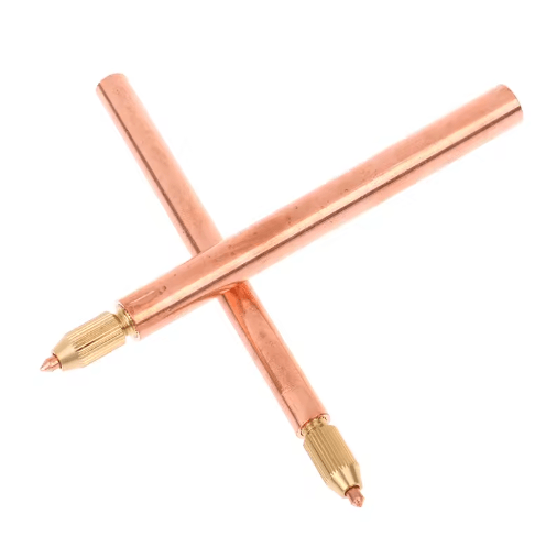 Battery Spot Welding Pen Set Handheld DIY Point Touch Welding Pen with Copper Belt 3mm Core