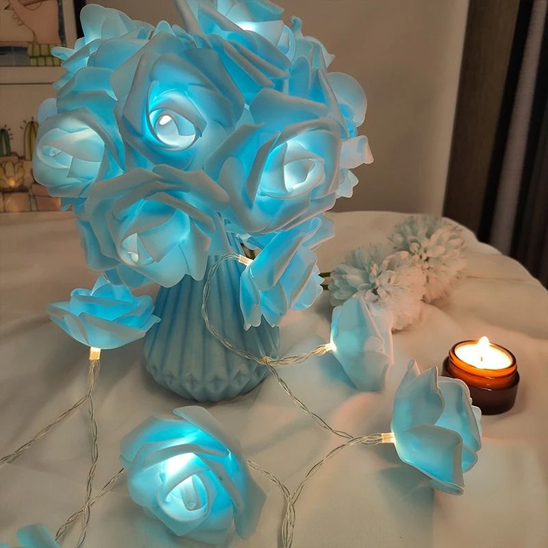 Velvet Petal Rose Fairy Strings
