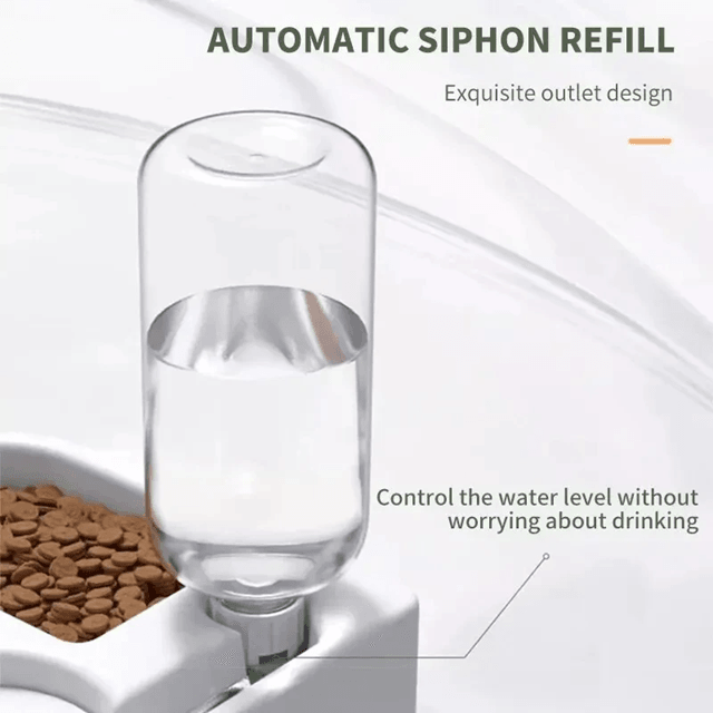 PawHydra Automatic Pet Water and Feeding Bowl for Cats and Dogs