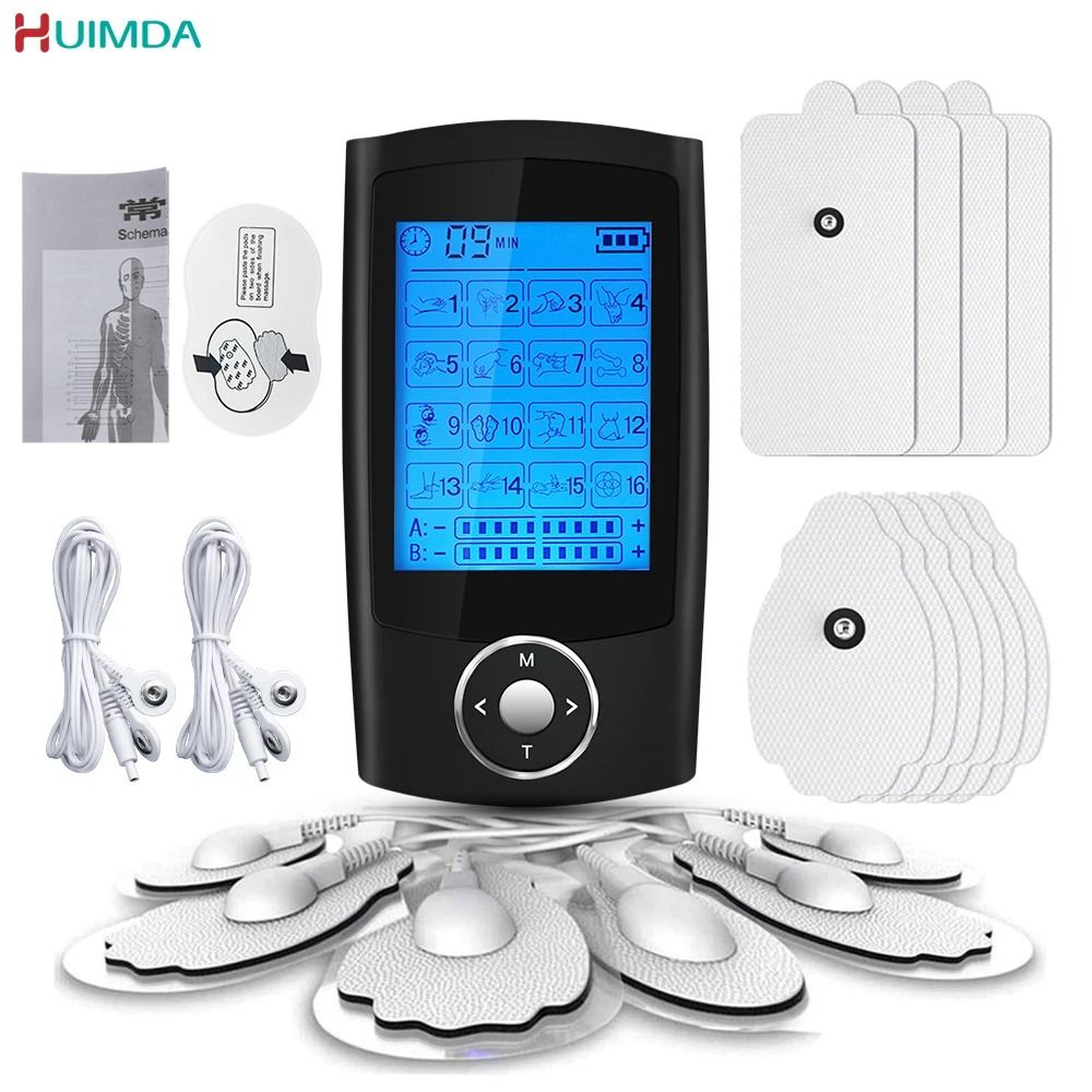 16 Modes Electric Muscle Stimulator TENS Therapy Massage Device