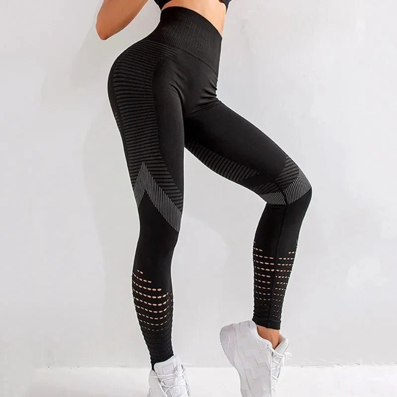 Women High Waist Seamless Fitness Leggings