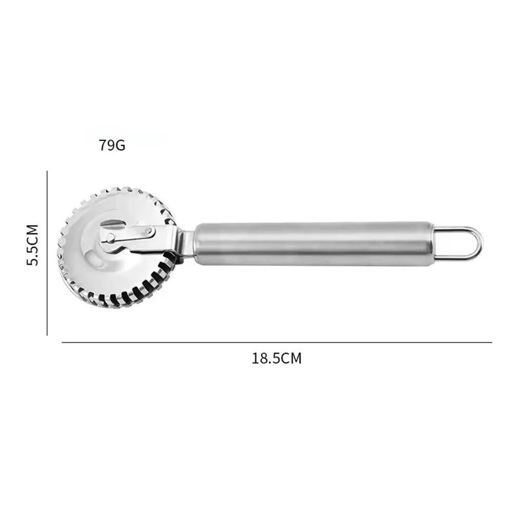 Stainless Steel Ravioli And Pastry Dough Cutter Wheel
