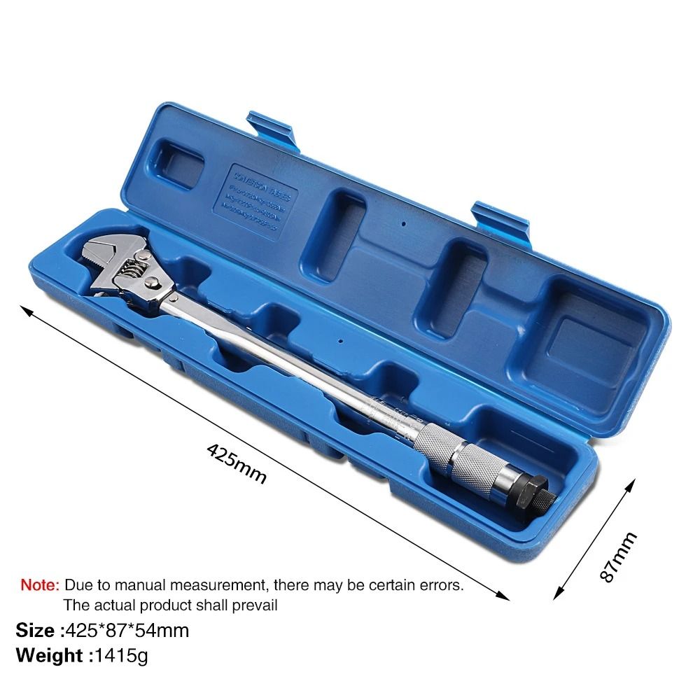 Adjustable Open End Torque Wrench 19 to 110 Nm Multi Function Tool