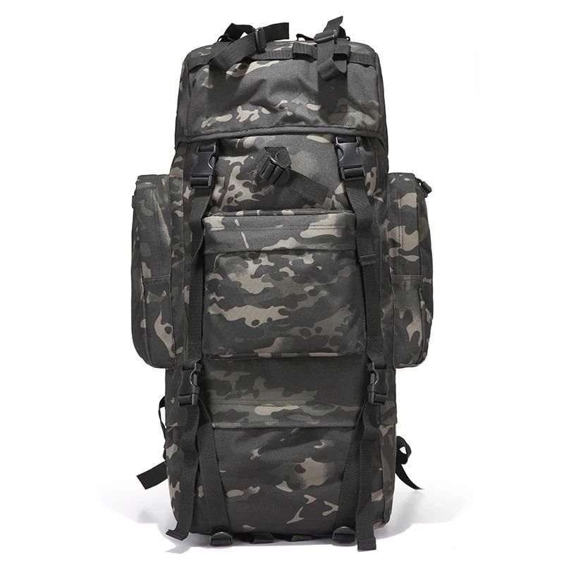 Waterproof 70L Mountaineering Backpack Ultra-Durable Camouflage Rucksack