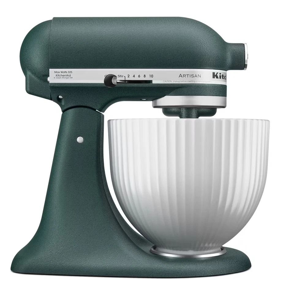 KitchenAid Ceramic Bowl, Classic Column Design, Hearth & Hand by Magnolia, Mixer Bowl