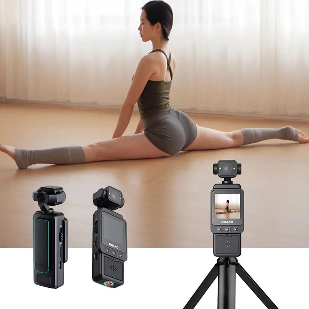 1080P WiFi Pocket Action Camera for Travel, Biking, and Vlogging