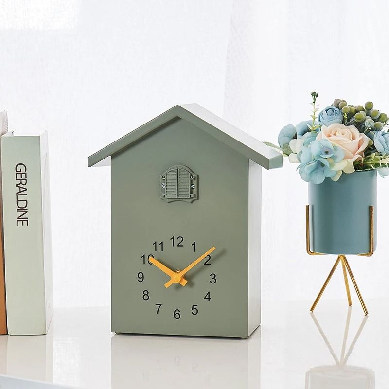 Modern Cuckoo Quartz Wall Clock