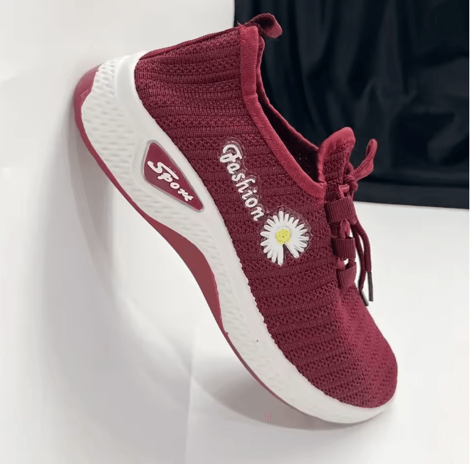 Womens Breathable Running Shoes Lightweight Soft Sole Casual Sneakers