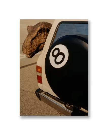 Black & White 8 Ball Canvas Wall Art Billiards Club Style Home Decor