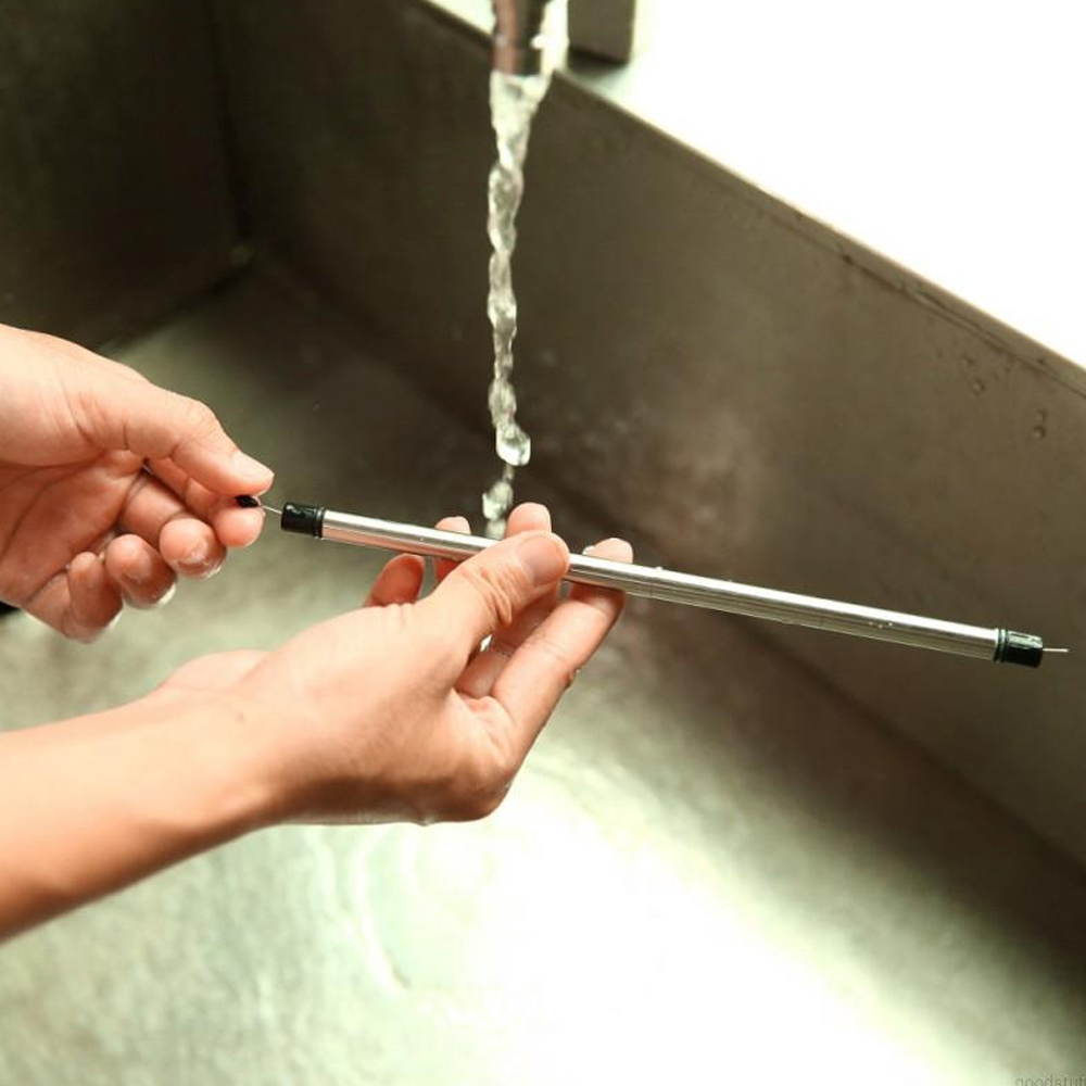 Collapsible Stainless Steel Straw with Case