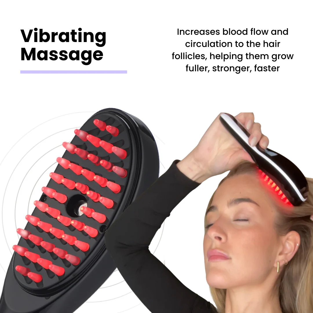 LED Hair Brush TheraBrush
