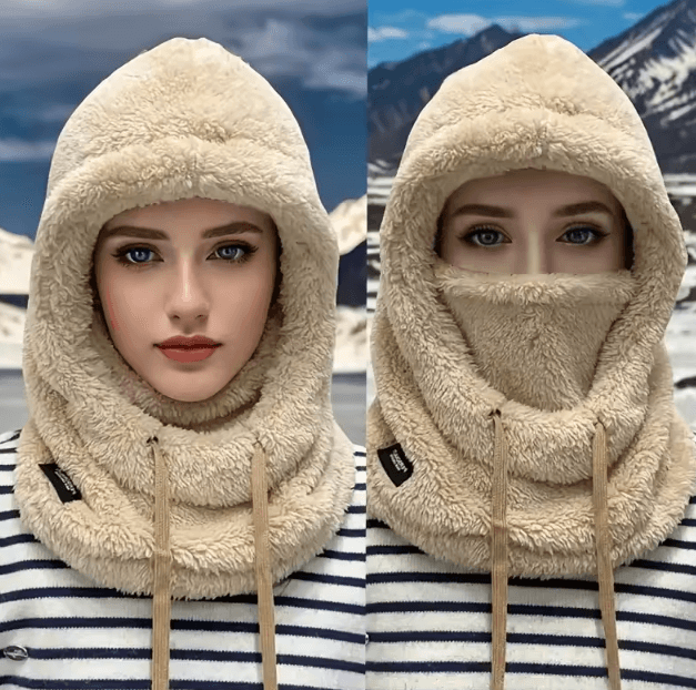 Thermal Fleece Balaclava Ski Mask Windproof Adjustable Winter Face & Neck Cover