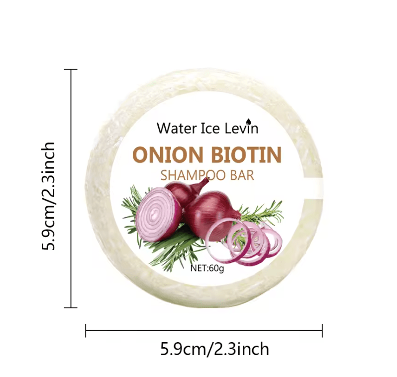 Onion Biotin Hair Revival Shampoo Bar