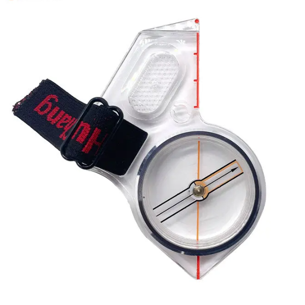Orienteering Compass Clear Baseplate Compass for Hiking and Map Reading