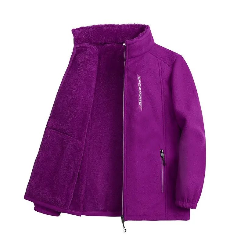 Womens Polar Fleece Zipper Jacket