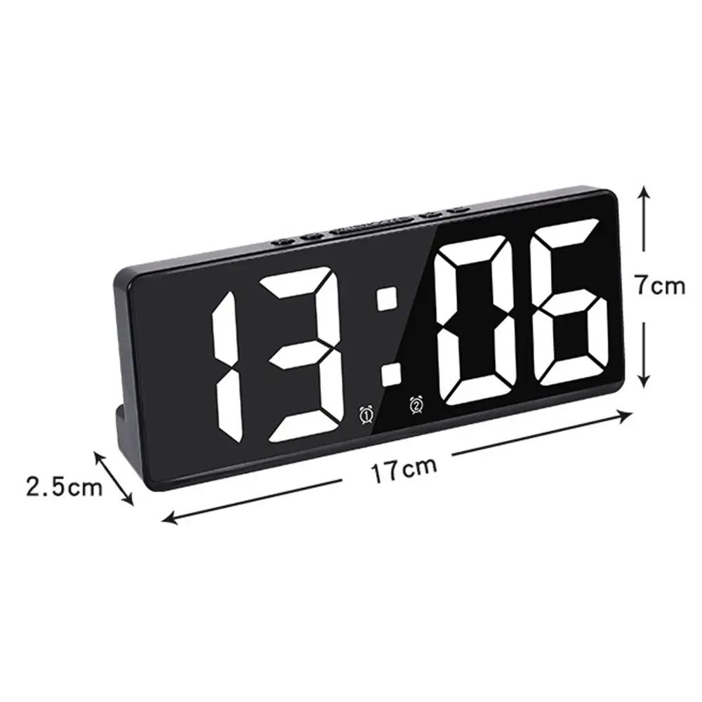 LED Large Number Digital Alarm Clock