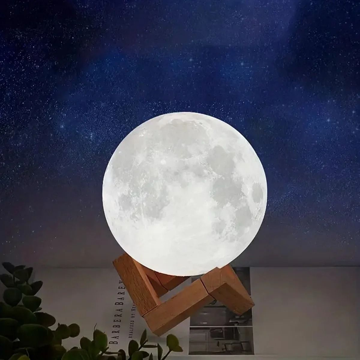 3D Moon Night Light Lamp