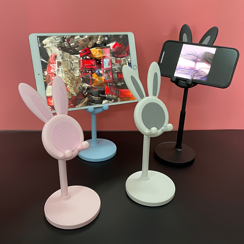 Adjustable, Cute, Bunny, Cartoon, Phone, Stand, Compatible, IPad, IPhone, Kindle, Switch, Tablet