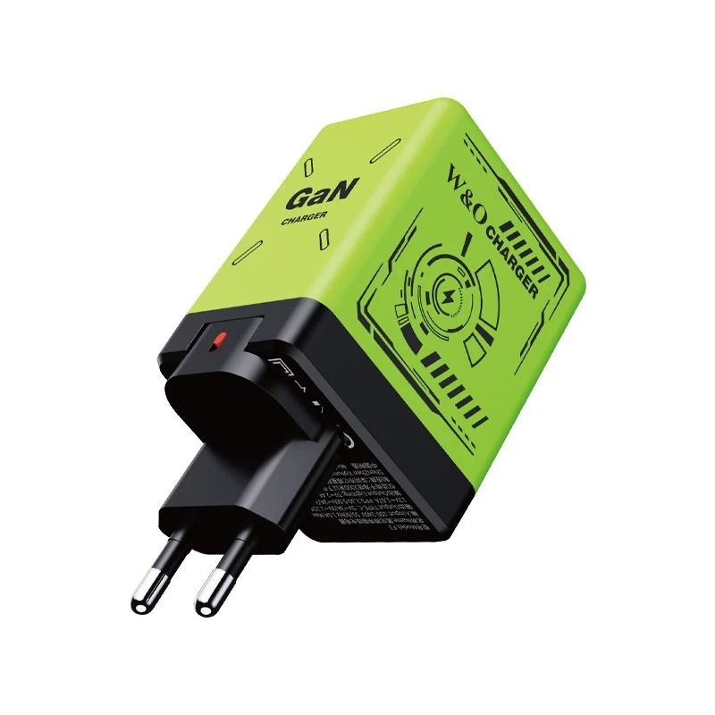 Telescopic GaN Fast Charger – 65W Retractable Compact Power Station