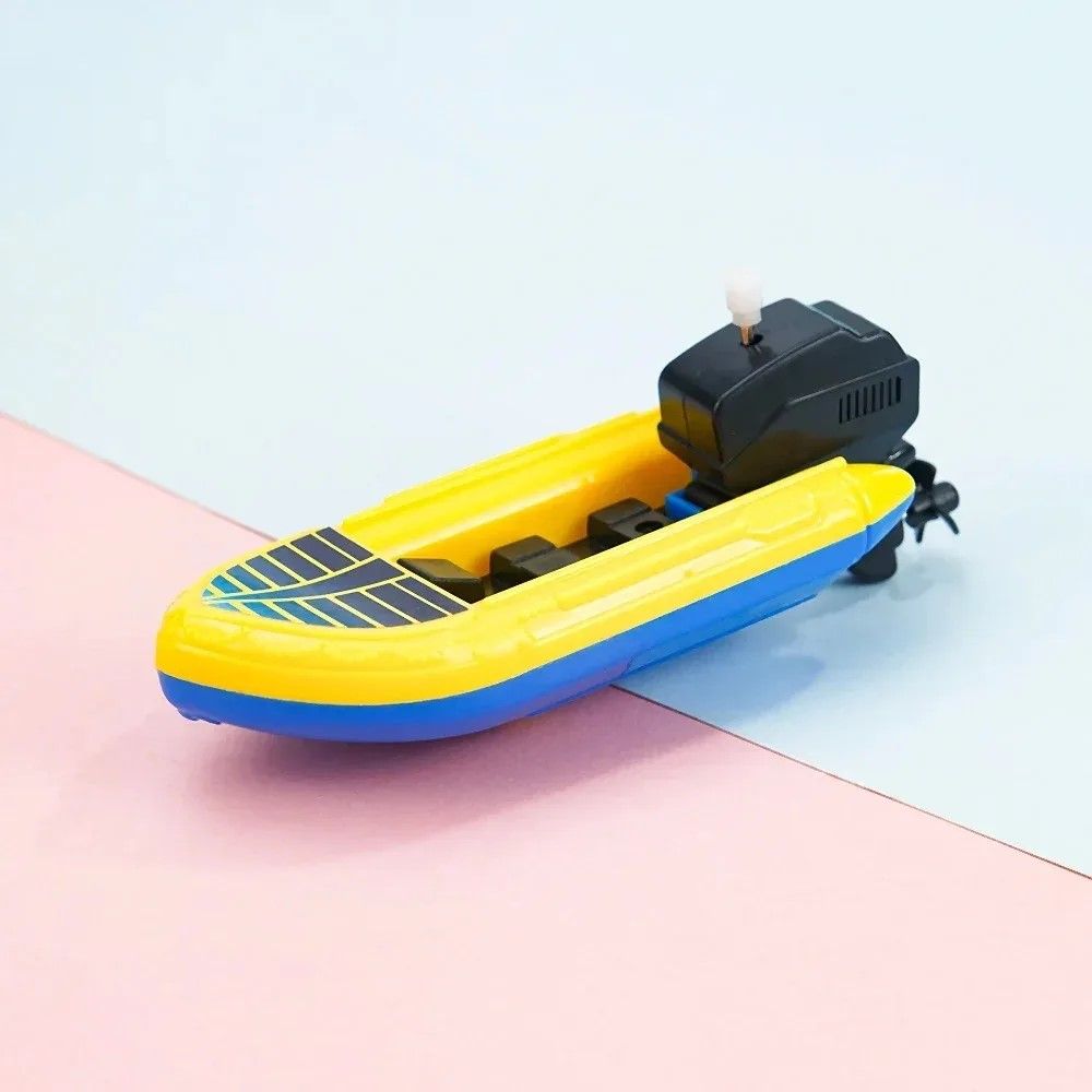 Bath Splash Wind-Up Speed Boat – Floating Clockwork Bath Toy for Kids