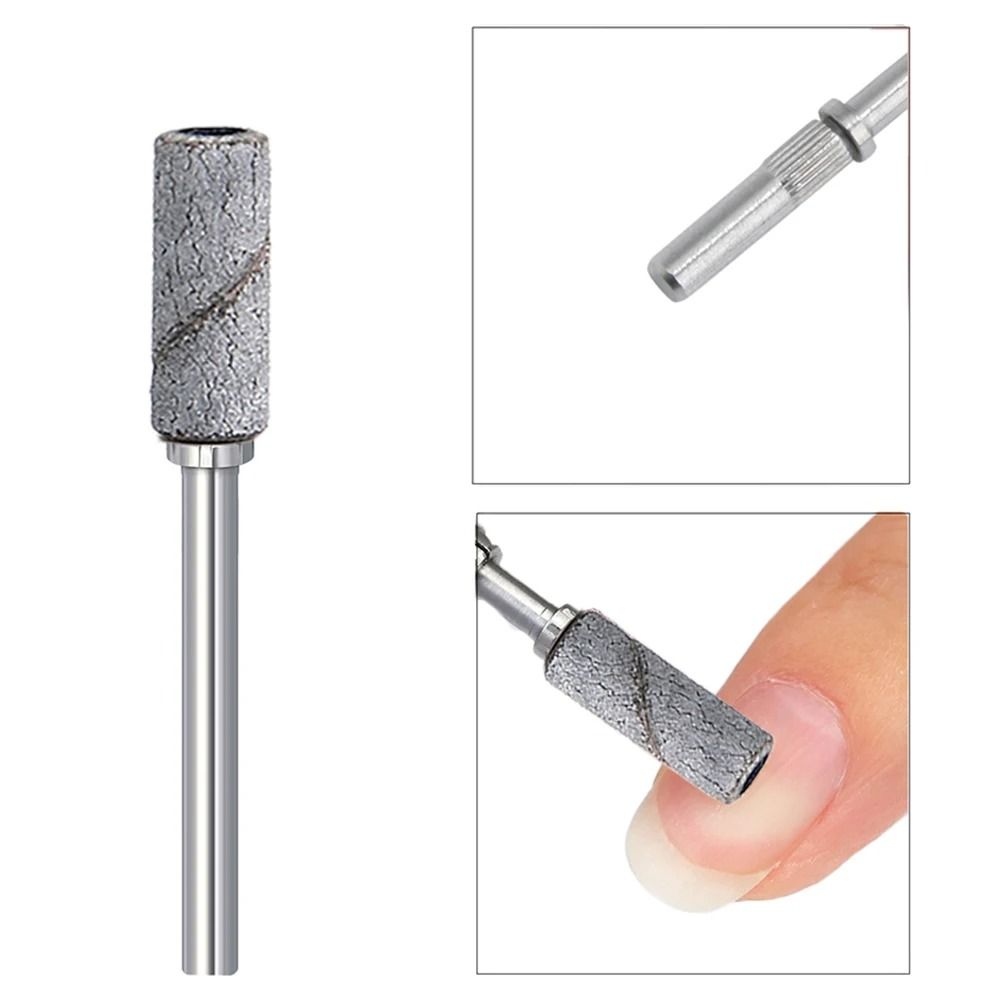3mm Nail Sanding Bands Set 80/120/180/240 Grit For Electric Nail Drill And Manicure Polishing