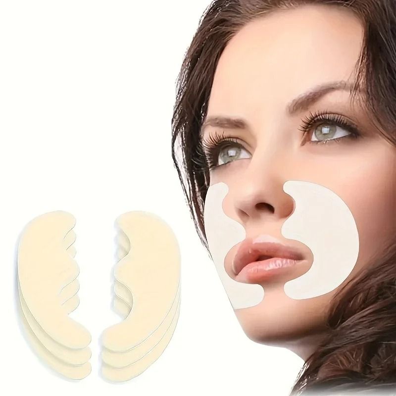 Gentle Facial Patches for Forehead and Smile Lines