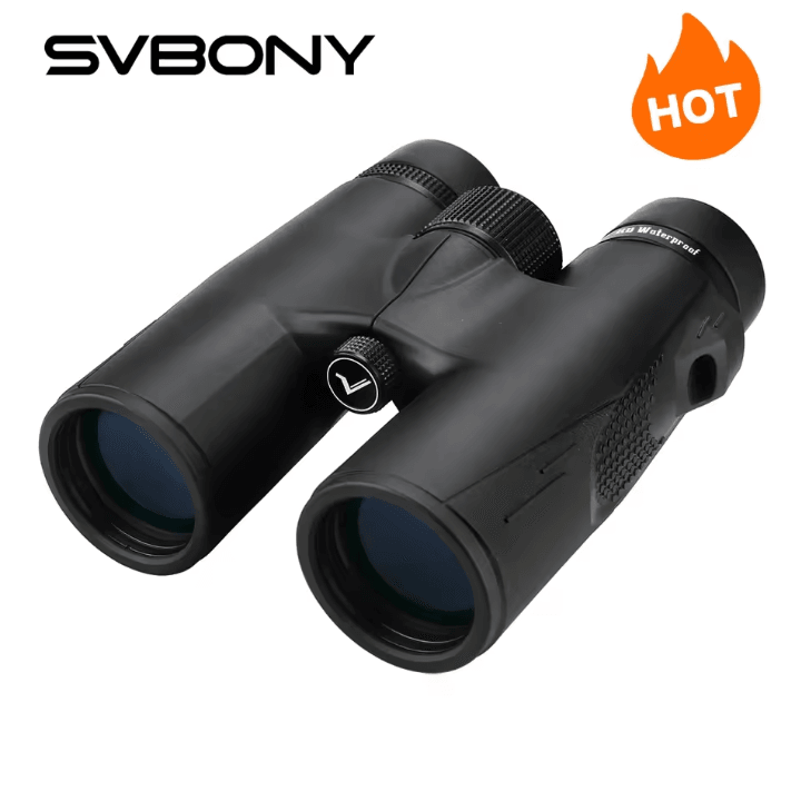 SVBONY SV47 HD Waterproof Binoculars – 8x32 / 8x42 / 10x42 Professional BAK4 Prism Optics for Bird Watching & Adventures