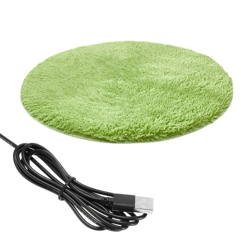 USB Heated Pet Blanket Plush Pad for Cats and Dogs
