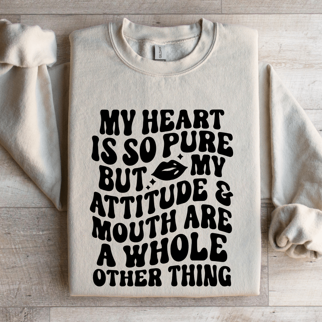 My Heart Is So Pure Sweatshirt