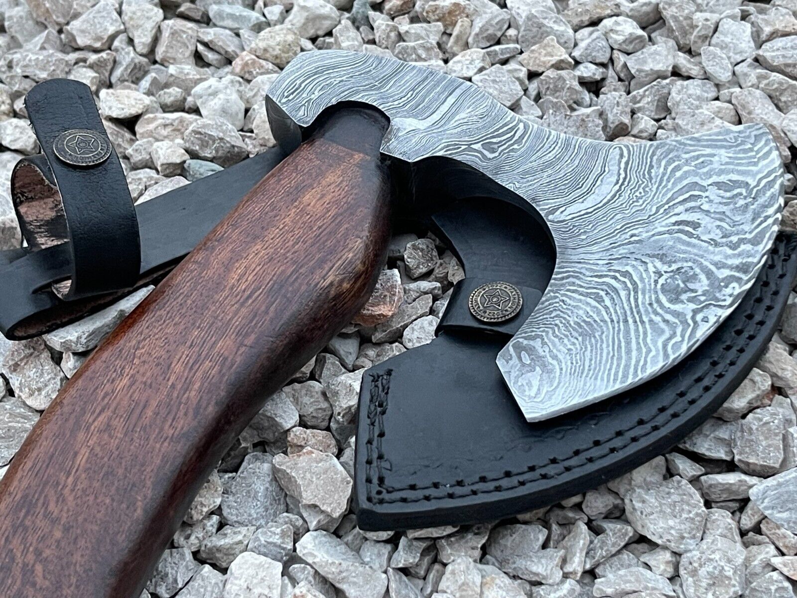 Hand-Forged Viking Axe – 18