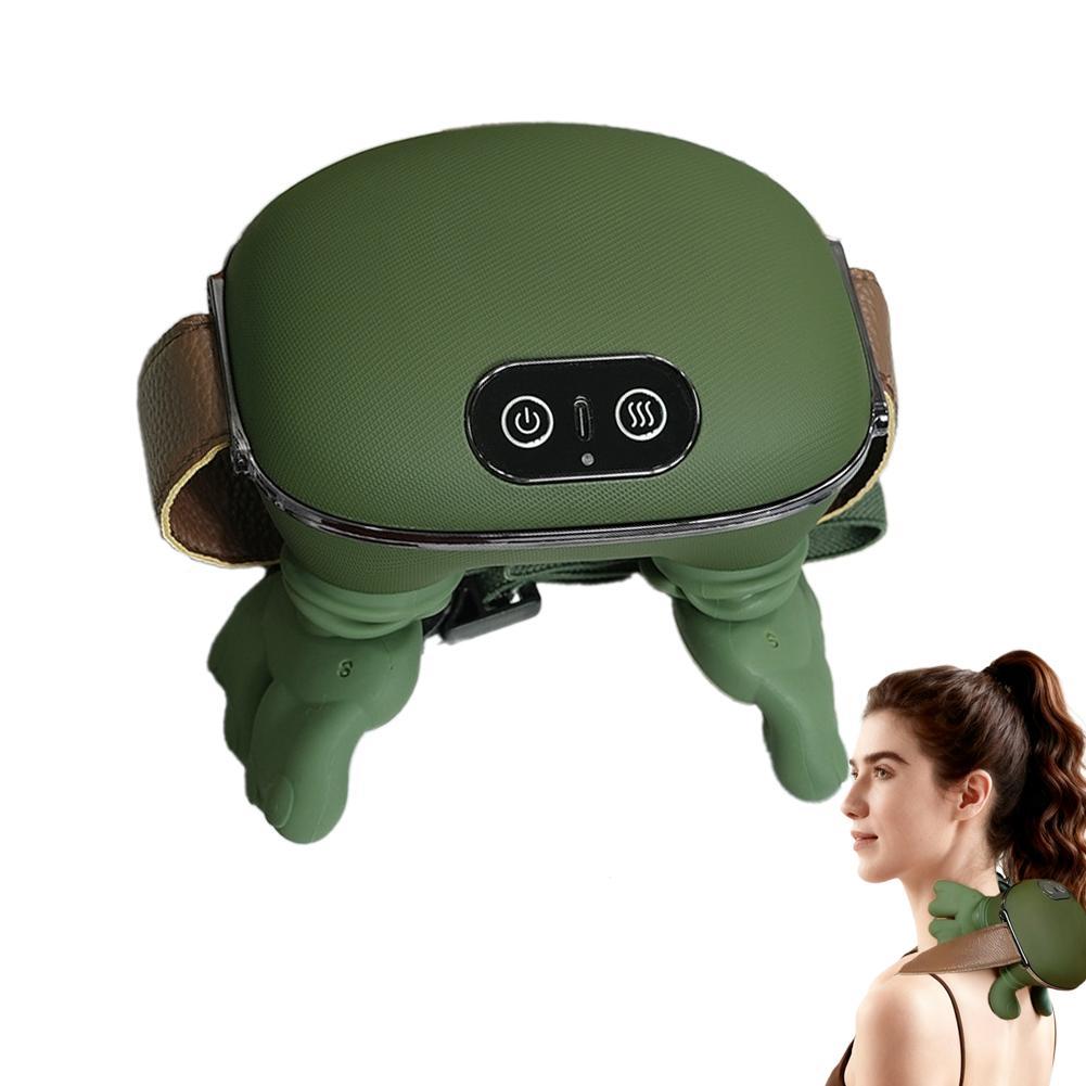 Electric Kneading Pillow, Modes Bionic Neck Shoulder Massager for Relaxing Neck and Leg Muscles