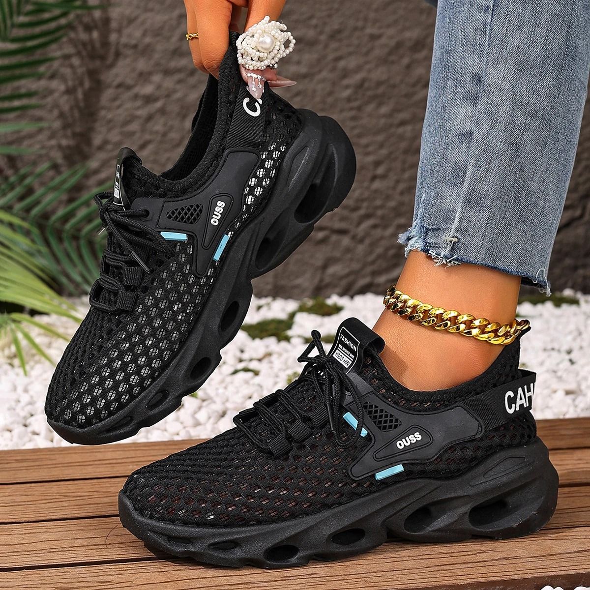Women Summer Soft Sole Breathable Casual Shoes