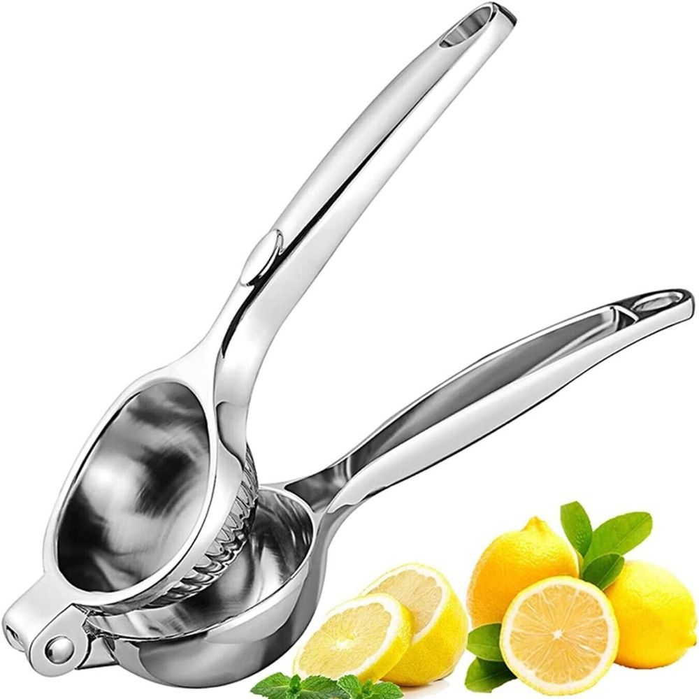 Lemon Squeezers Manual Press, Stainless Steel Lime Citrus Extractor for Fresh Juices, Kitchen Tools