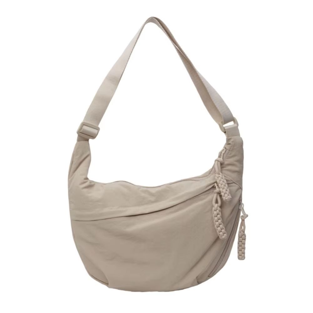 Canvas Crossbody Bag – Large Capacity Lightweight Shoulder Bag