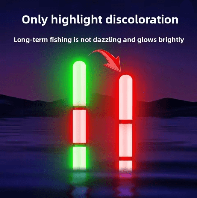 NightStrike LED Fishing Float Bite Indicator Color Changing Night Fishing Light