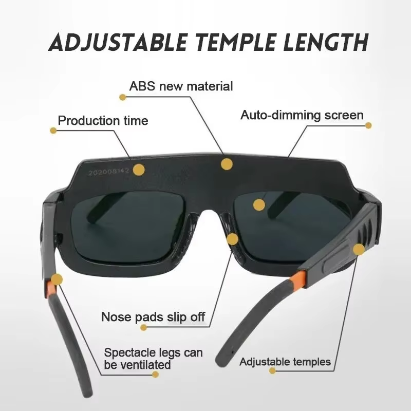 Automatic Darkening Welding Glasses Anti-Glare Eye Protection