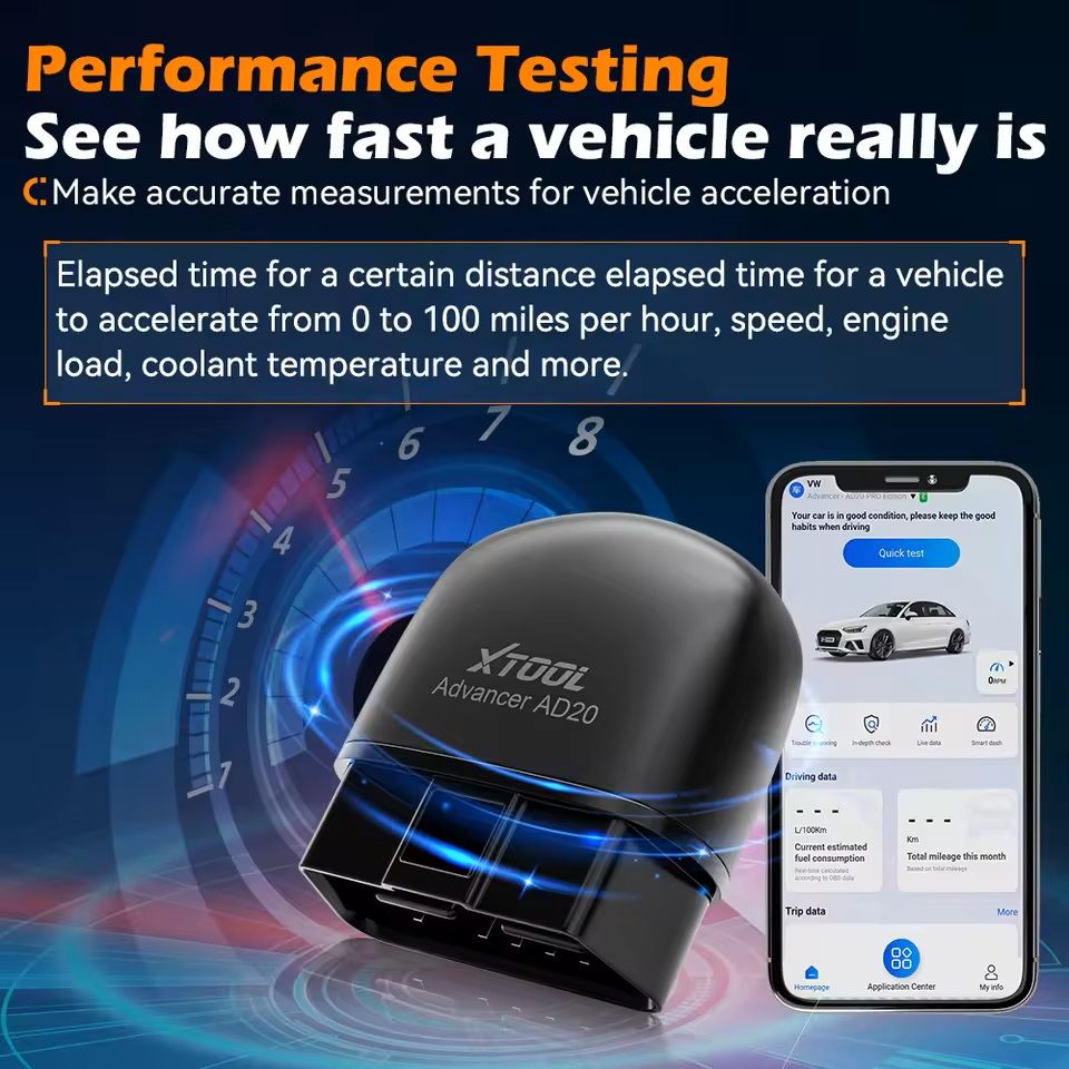 Bluetooth OBD2 Scanner for Car Diagnostics and Fault Code Clearing