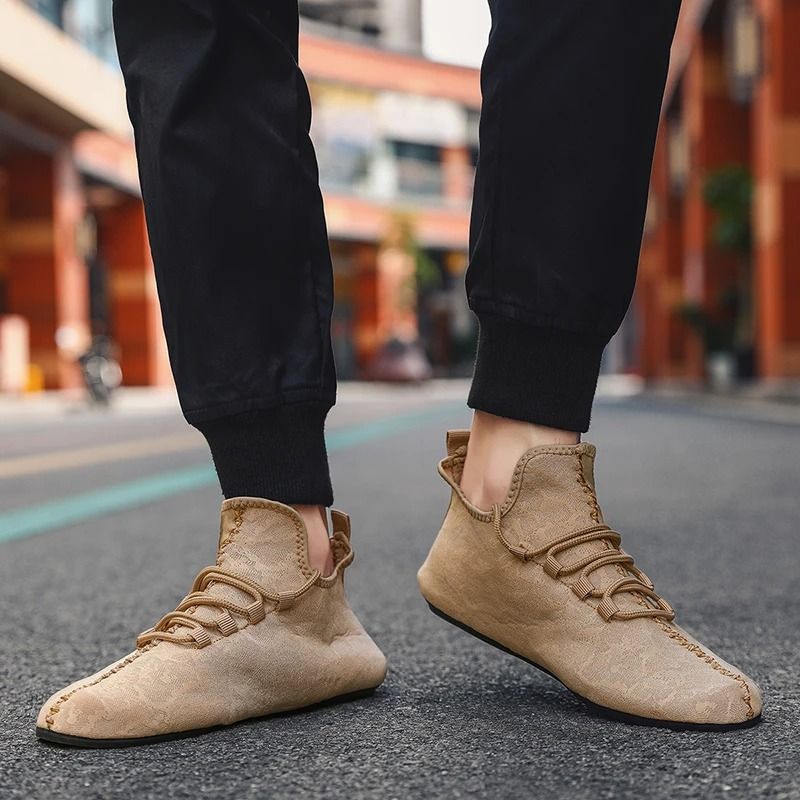 Yrzl Mesh Loafers Men Driving Moccasins Breathable Lightweight Slip On