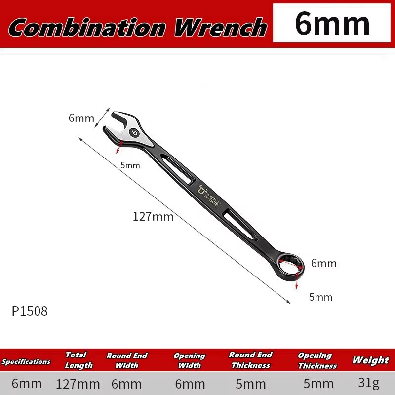 Dual-Use Plums Blossom Ratchet and Open-End Wrench Set 1/4in–15/16in Combination Spanners with Nut Cutter