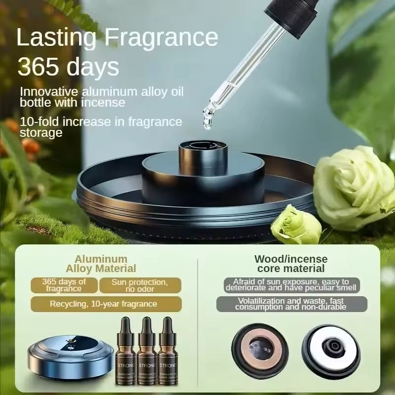 Smart Car Air Freshener Diffuser with Aromatherapy Mist