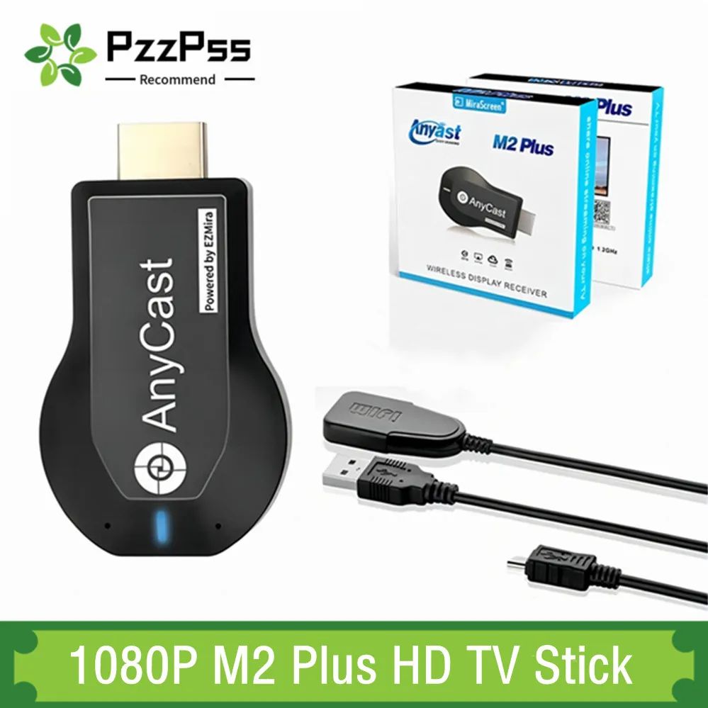 StreamCast M2 Plus 1080P Wireless Display Dongle for TV with Miracast & AirPlay
